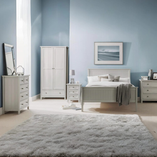 Maine 3 + 2 Drawer Chest - Dove Grey 1