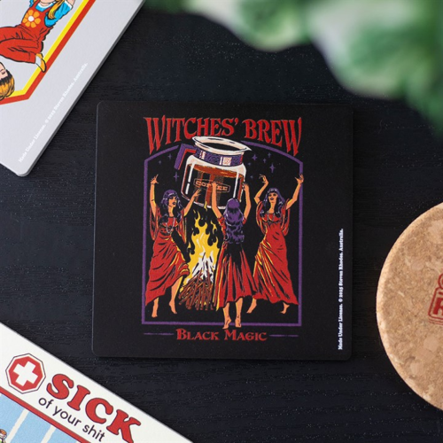 Witches' Brew Coaster by Steven Rhodes
