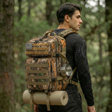 Sac à dos tactique 45L, robuste et multifonction, pour randonnée, camping et voyage