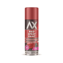 RAPIDE Auto Extreme AX All Purpose Spray Paint Aerosol Matt Red Gloss New 250ml