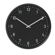 ZRIZAURA BONDIS Black Wall Clock 38 cm