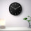 ZRIZAURA BONDIS Black Wall Clock 38 cm 2