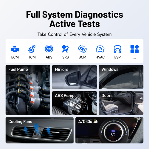 TOPDON ONE Lite, Scanner OBD2 Diagnostic Professionnel, Écran 10 pouces, Codage ECU Bidirectionnel, 50 Fonctions de Réinitialisation 2