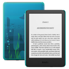 Amazon Kindle Kids (2024 model) If it breaks, we will replace it, includes age appropriate books and cover, with glare free display, faster page