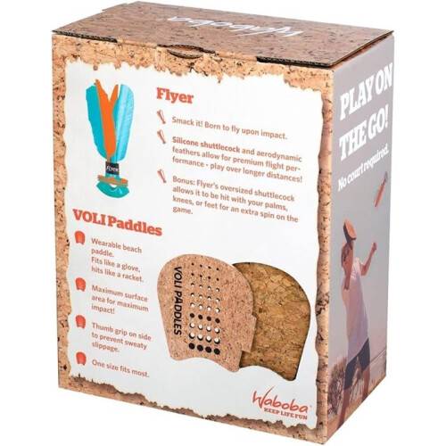 Voli - Set de 2 Raquettes et Volant de Badminton