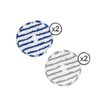 Toalhetes de microfibra - ROWENTA - ZR009503 - Pacote de 4 - Cabeça Aerospin