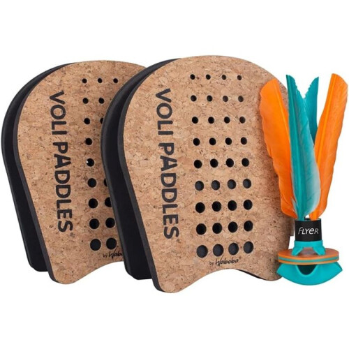 Voli - Set de 2 Raquettes et Volant de Badminton 1