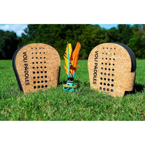 Voli - Set de 2 Raquettes et Volant de Badminton 2