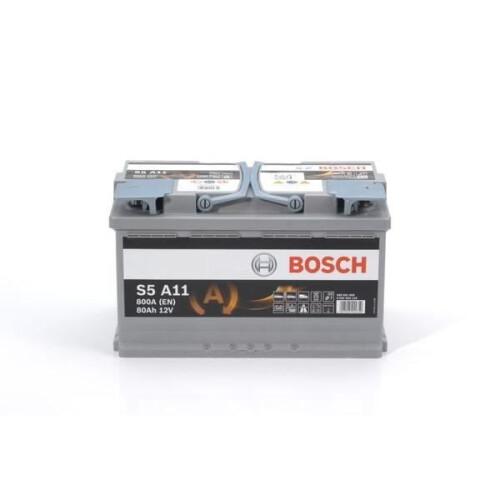 Bosch BOSCH Autobatterie AGM S5A11 80Ah / 800A