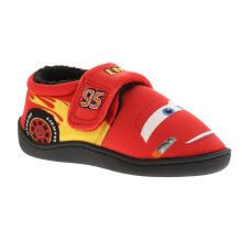 (Red, 10 (Children's)) Cars Younger Boys Slippers Cars Cedar Slipper Touch Fastening red UK Size
