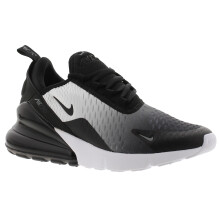 (Black, 3 (Adults')) Nike Boys Trainers Air Max 270 Gs Lace Up black UK Size