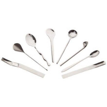 Alessi MSPOONSET Set mit 8 kleinen Kaffeelöffeln