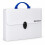 Trousse de classement professionnelle portable, grande capacité pour documents A4, bleu 1