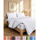 Utopia Bedding 4 Piece Double Bedding Set - Duvet Cover, Fitted Sheet with Pillow cases - Soft Brushed Microfiber (White) 1