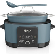 Ninja Foodi PossibleCooker, 8-in-1 8L Slow Cooker, Sea Salt Grey MC1001UK