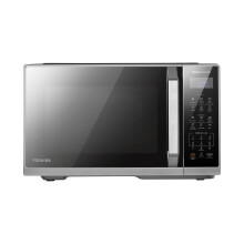 Toshiba 23L Digital Solo Mirror Microwave Oven, 900W Countertop Microwave with 11 Power Levels, 7 Auto Menus, Express Cook, Memory Function, Evenly D