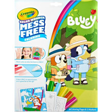 CRAYOLA Bluey Colour Wonder Colouring Set, 18 Colouring Pages, Mess Free Colouring for Toddlers, Toys & Gifts for Kids