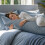 Utopia Bedding Long Body Pillow, Bolster, Double 4Ft 6 inch, Grey 3