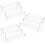 Clear Acrylic Display Riser, 3 Tier Display Stand 12 Inch Perfume Organiser 1