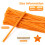 G2PLUS 6mm Orange Pipe Cleaners for Craft, 30cm Long, 100PCS 2