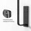 Black Kitchen Roll Holder Under Cabinet, Self-Adhesive Paper Towel Holder 6