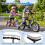 Children's Balance Bike, Adjustable, Lightweight, Blue 5