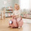 Kids Ride-On Push Car with Music & Storage - Pink 5