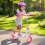 Toddler Kick Scooter with LED Wheels, Pink 8