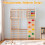 Indoor Jungle Gym for Kids, 8-in-1 Foldable, Solid Wood 4