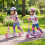 Toddler Kick Scooter with LED Wheels, Pink 2
