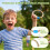 Outdoor Ring Toss Game with 5 Rope Rings, Solid Wood Frame 8
