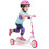 Toddler Kick Scooter with LED Wheels, Pink 7
