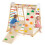 Foldable Indoor Jungle Gym for Kids with Swing & Monkey Bars 1