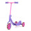 Kids 3-Wheel Scooter with LED Wheels, Purple 6