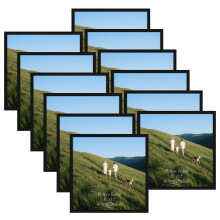 Giftgarden Black 12x12 Photo Frame Set of 12