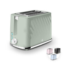Swan Windsor 2 Slice Toaster with 7 Browning Levels for Toast, Breakfast Muffins and Bagels, Removable Crumb Tray, Defrost/Reheat/Cancel, Cord Storag