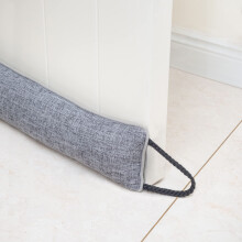 Marwood Under Door Draught Excluder 76cm Wind Stopper for Door & Window, Weighted French Air Door Draft Stopper Front Door Snake Noise Blocker for Bo