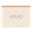 EHC Bread Bin, Bread Bins for Kitchen, Bread Tin, Large Bread Bin food Storage, Cream 2
