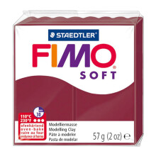 STAEDTLER Fimo Soft Polymer Clay 2Oz-Merlot