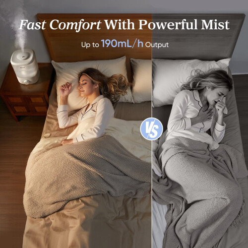 Levoit Levoit Humidifier for Bedroom 25dB Ultra Quiet Top Fill 1