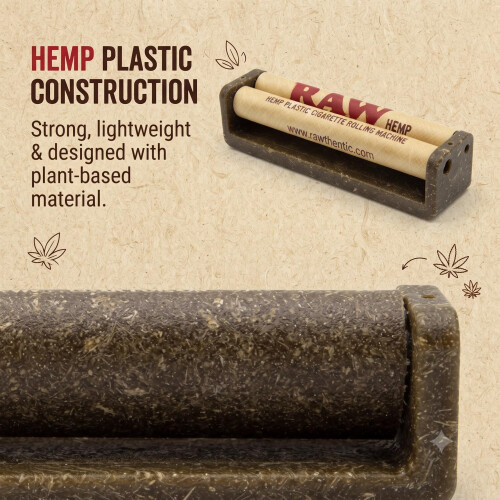Raw Rollingsupreme Hemp Plastic King Size 110Mm Cigarette Rolling Machine 1