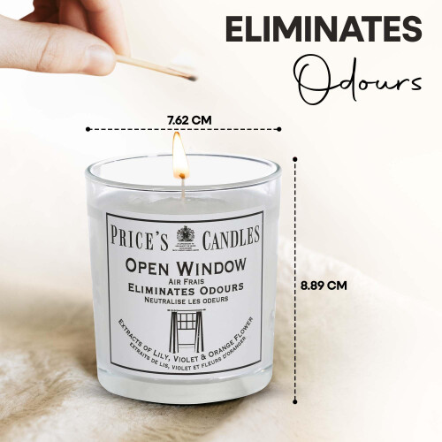 Price's Candles Open Window Jar Candle 2