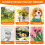 Koncci 9 Pack Stretched Canvas for Painting - (A3, A4, A5) Blank Canvas Set 6