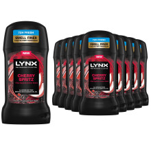 (Buy 12) Lynx Deodorant Stick Cherry Spritz with 72Hrs Freshness 50ml