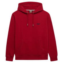 (XL, Expedition Red) Superdry Mens Essential Logo Hoodie