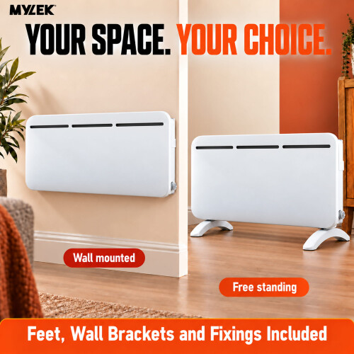 MYLEK (2kW) MYLEK LED Panel Heater - (Lot 20) 1