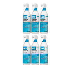 HG Limescale Remover Foam Spray Super Powerful, Bathroom & Kitchen Cleaner – 500ml (Pack of 6)