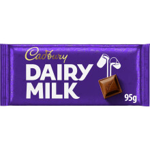 Cadbury Dairy Milk Chocolate Bar, 95g (Pack of 1)