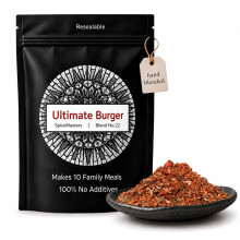 Ultimate Burger Spice Mix - Superior Hand Blended Premium Mix by Spice Masters - Authentic Made Simple