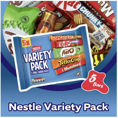 Nestle Nestlé Variety Milk Chocolate Bar Multipack 218g 2